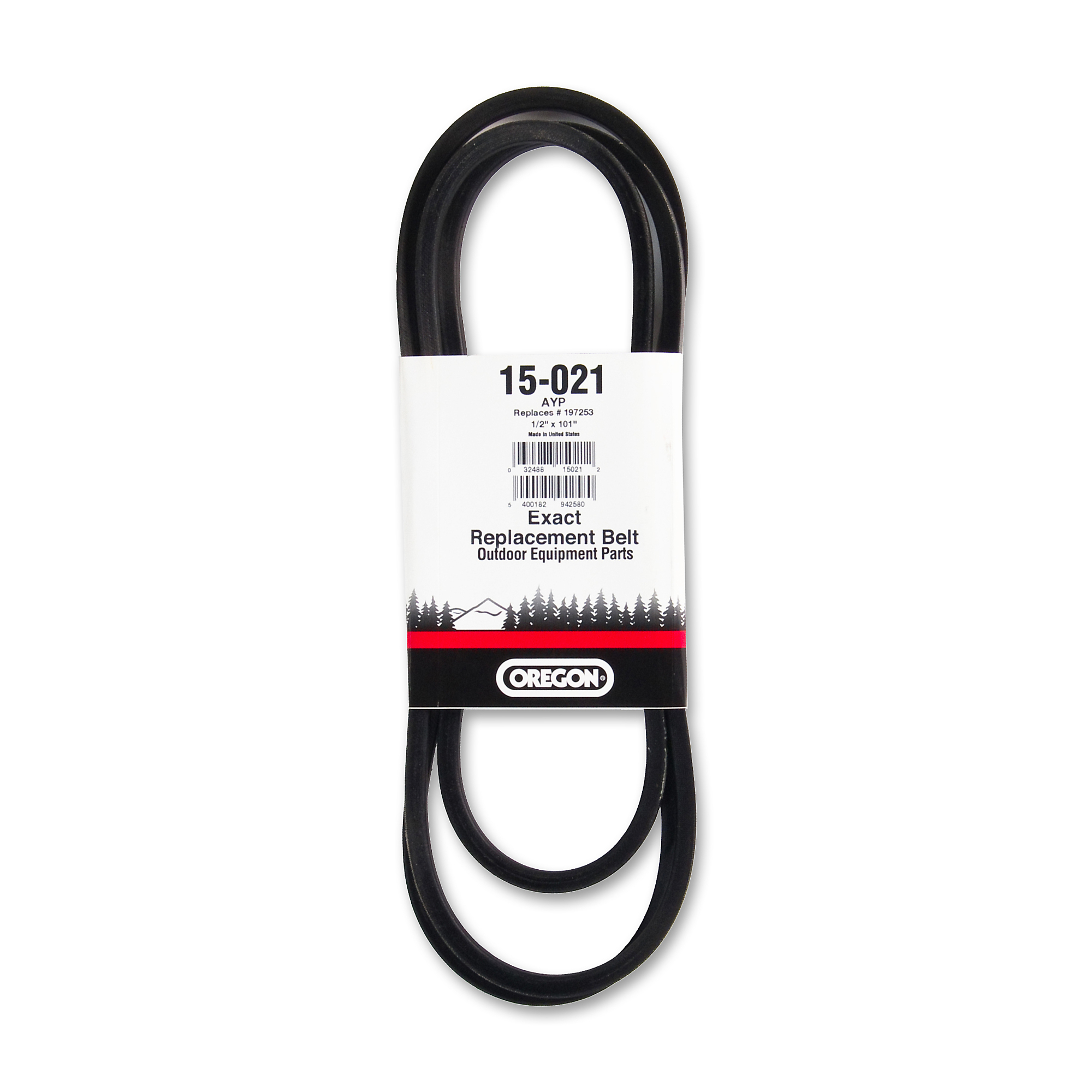 Oregon, Belt, Premium, Deck Drive, Husqvarna and more, Length 101 in, Width 1/2 in, Model# 15-021